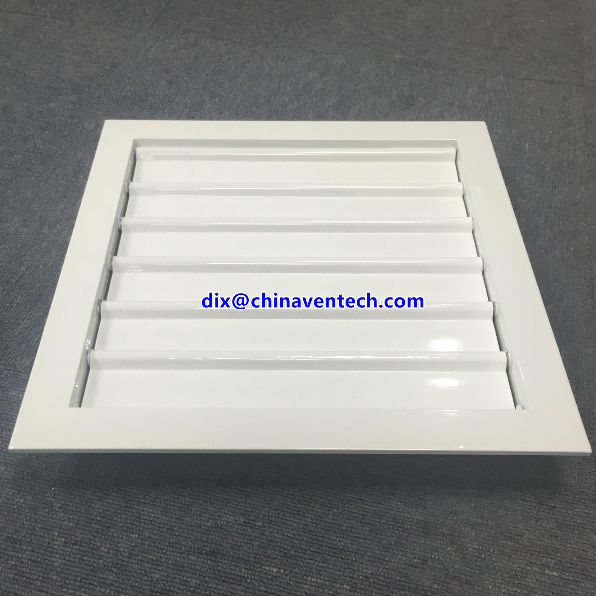 Hvac Transfer Air Shutter Movable-Blade Wall Gravity-operated Louvers