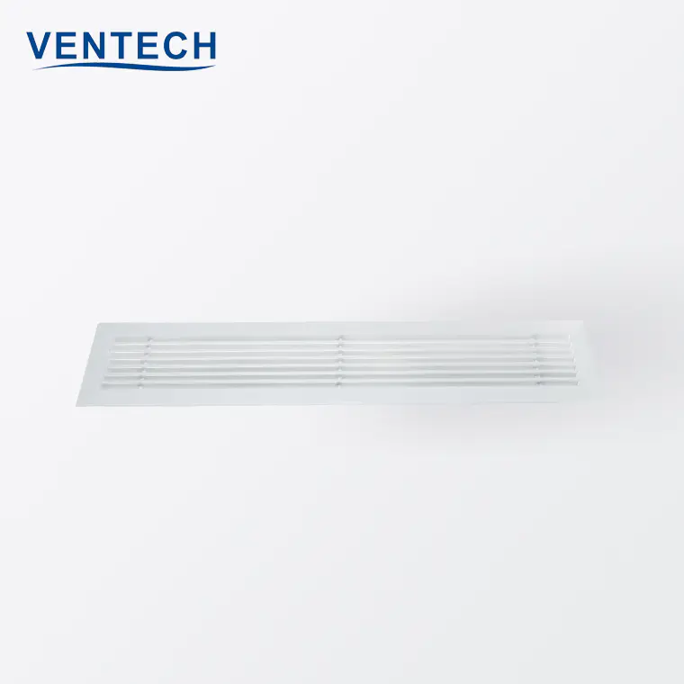 Degree Aluminium Linear Slot Diffuser Ventilation Ceiling Supply Air Grille