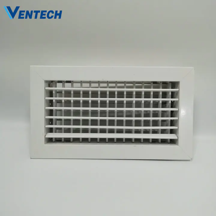 Hvac Supply Air Conditioning Ventilation Air Wall Vent Exhaust Fresh Air Aluminum Double Deflection Grille