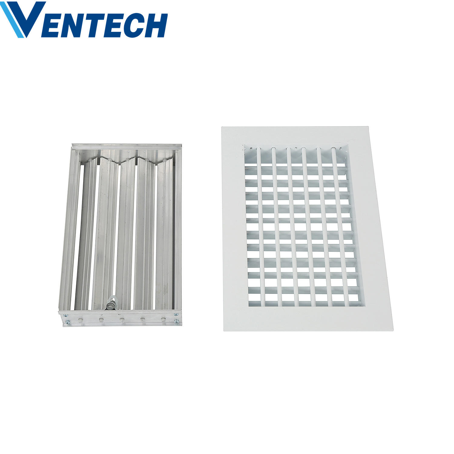 Hvac Supply Air Conditioning Exhaust Air Wall Vent Aluminum Double Deflection Grilles