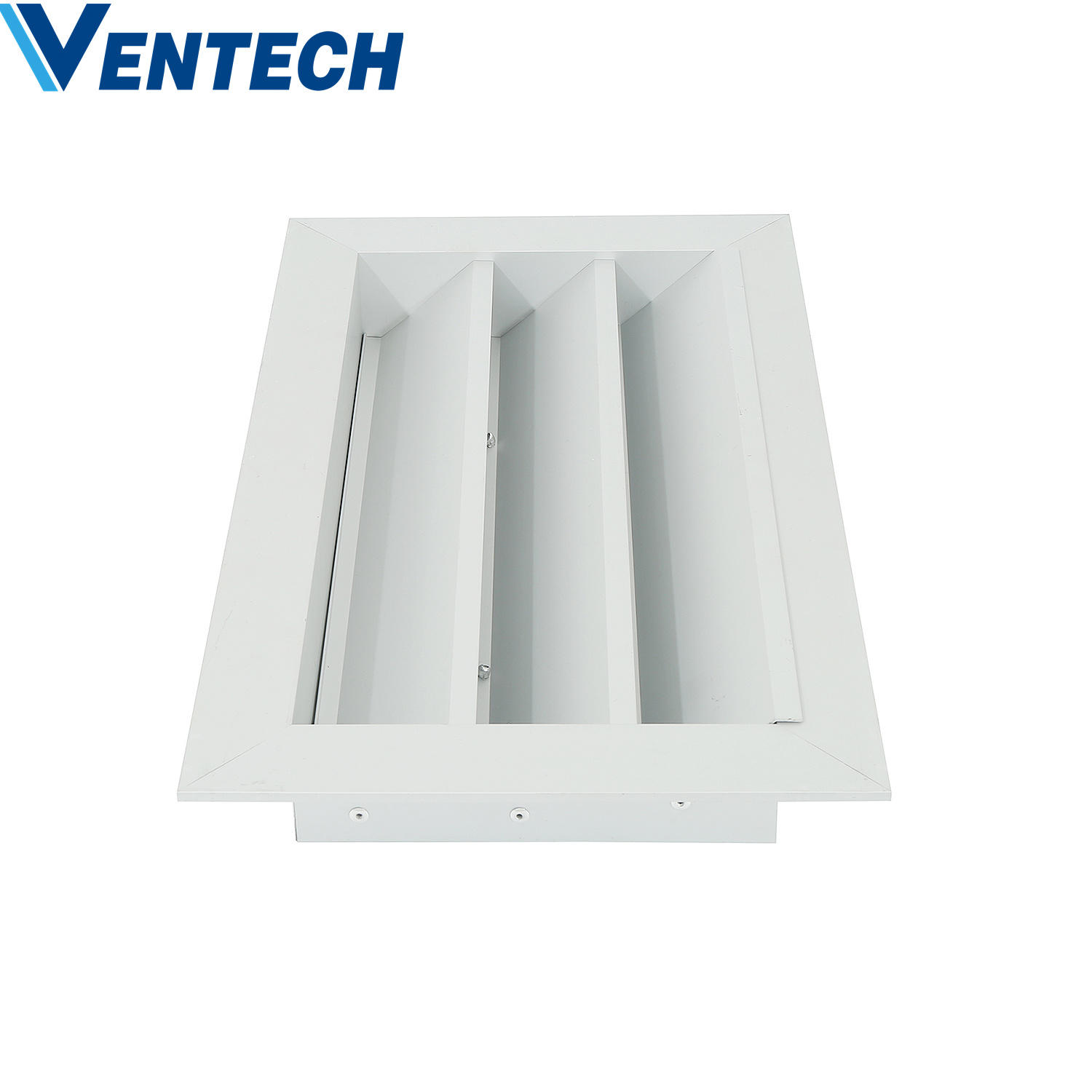 Hvac Aluminum Air Conditioner Adjustable Exhaust Fresh Air Vent Ventilation Oustside Wall Waterproof Air Louvers