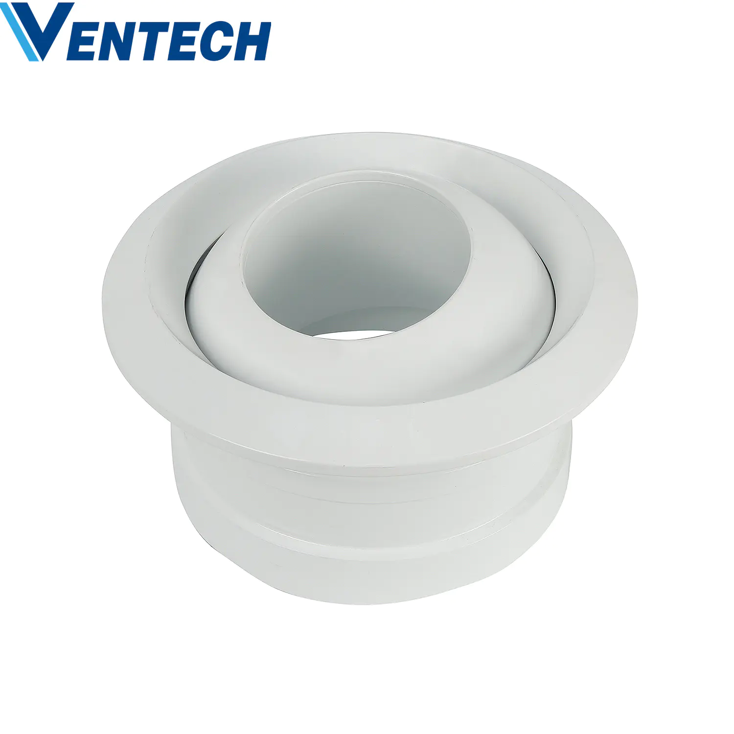 Hvac System Aluminium Supply Air Ceiling Duct Diffuser Conditioning Round Ball Spout Jet Air Nozzle Diffuser