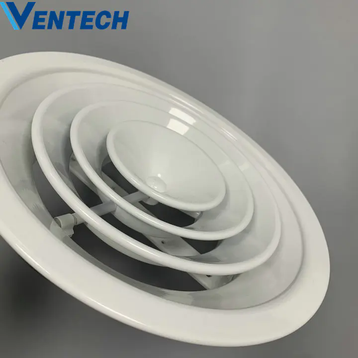 Hvac SystemAir Conditioner Aluminium Round Ceiling Circular Air Diffuser