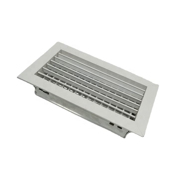 Hvac Aluminum Conditioning Adjustable Double Deflection Grille Air Wall Vent Fresh Supply Air Ventilation Grilles