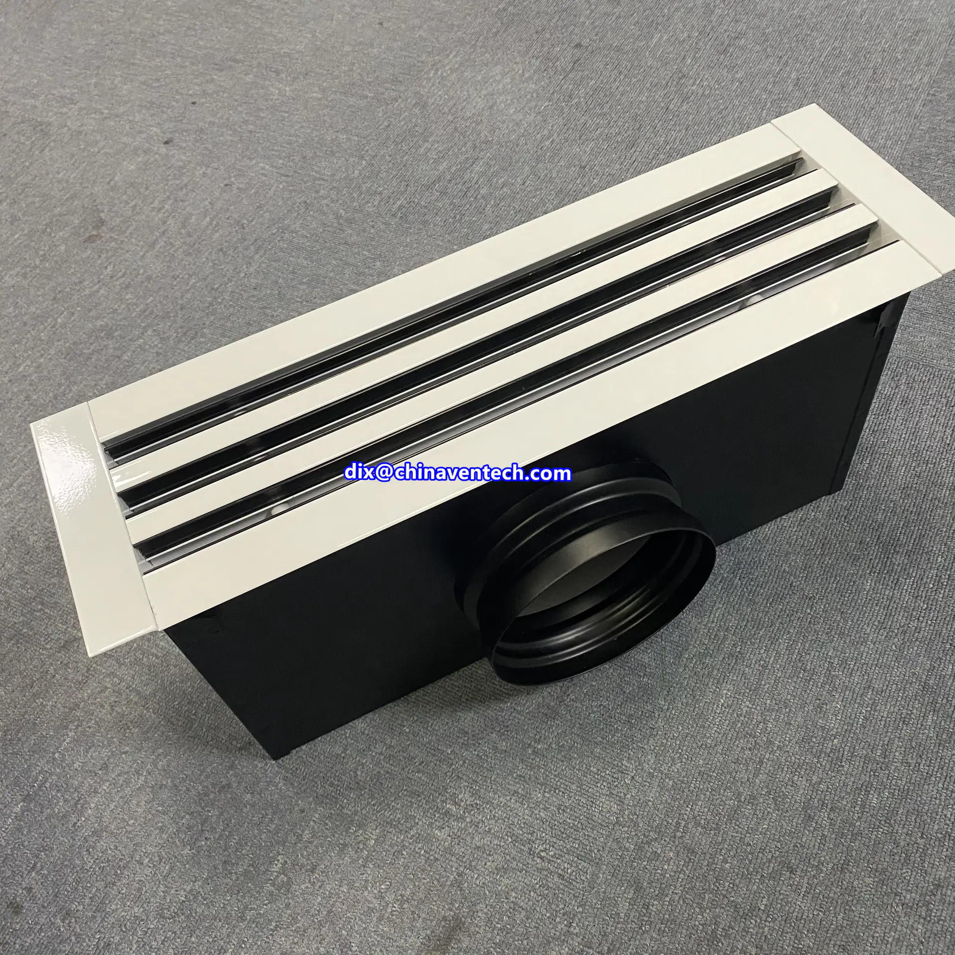Modern design ceiling mounted linear slot air vent diffuser with 8\