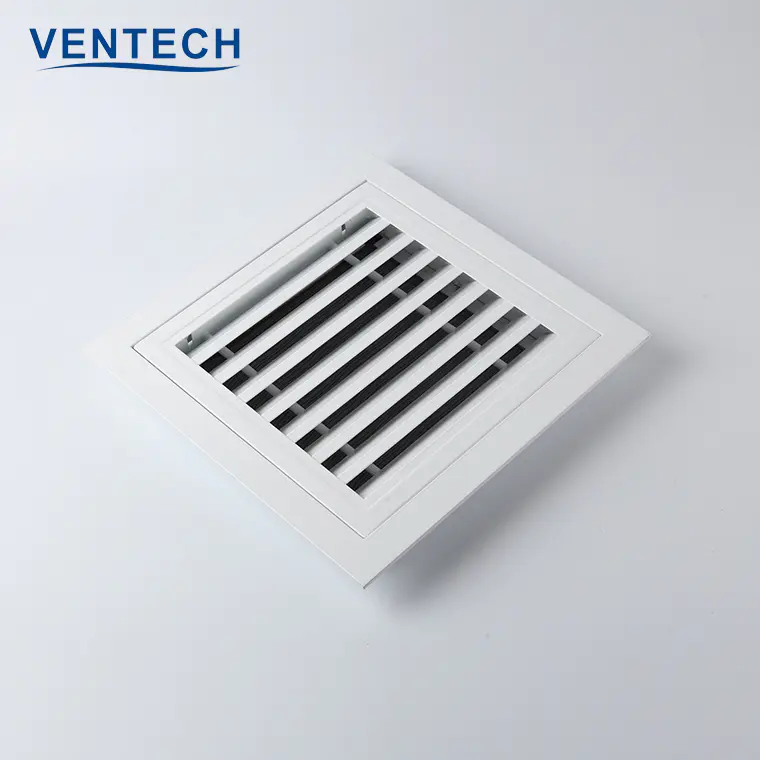 Hvac air conditioning air terminals hinged type return grille