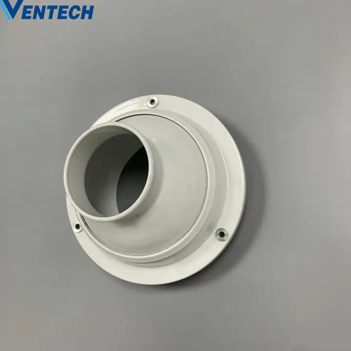 Hvac Aluminum Ventilation Air Conditioning Supply Air Jet Nozzle Diffuser Ceiling Duct Ball Spout Jet Diffuser For Ventilation