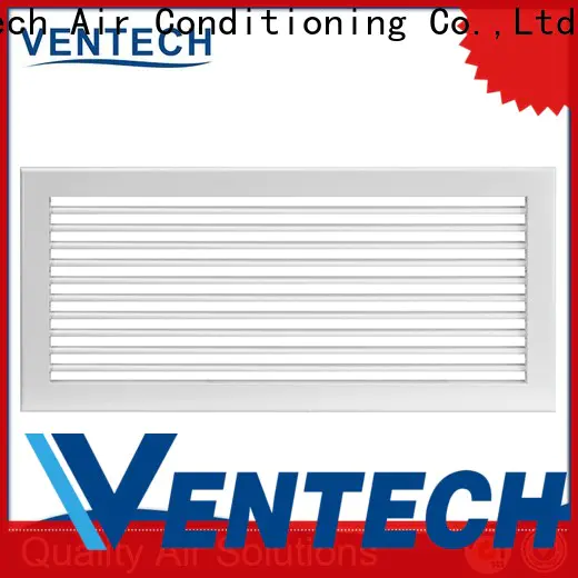 Ventech white return air grille manufacturer