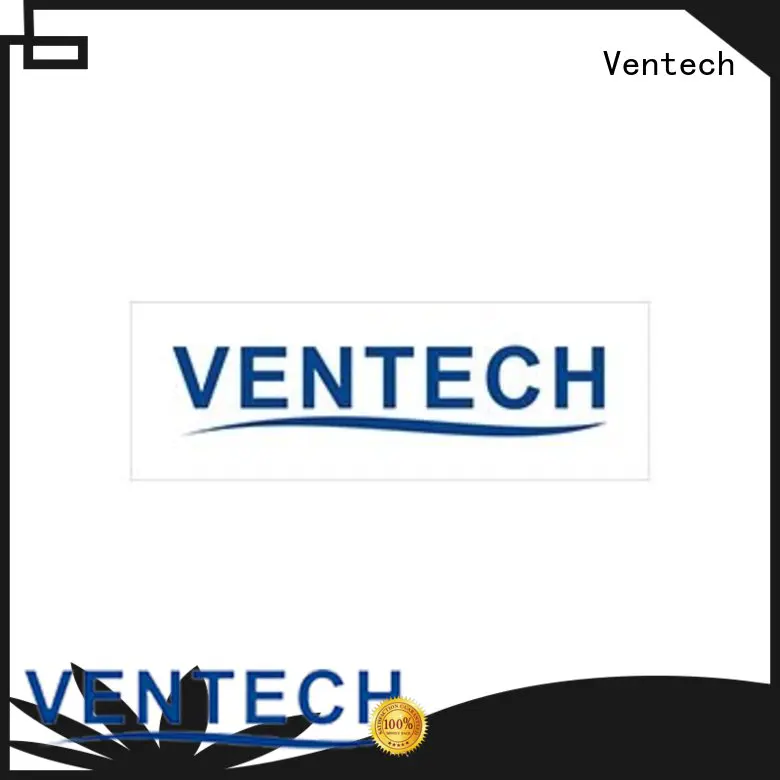 Ventech custom decorative return air grille supply for large public areas
