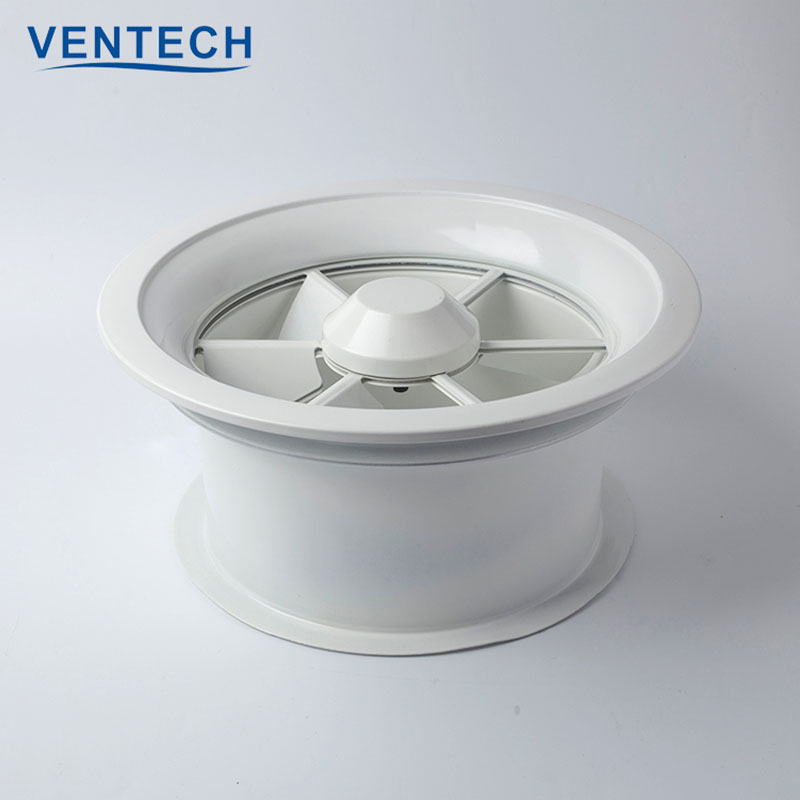 Ventech round swirl diffuser best supplier for large public areas-2