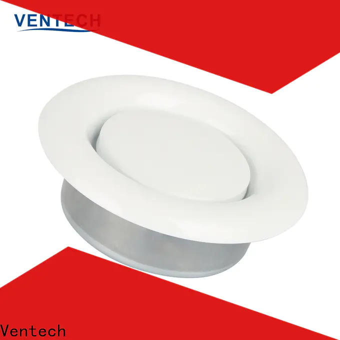 Ventech custom disc valve hvac factory direct supply for large public areas