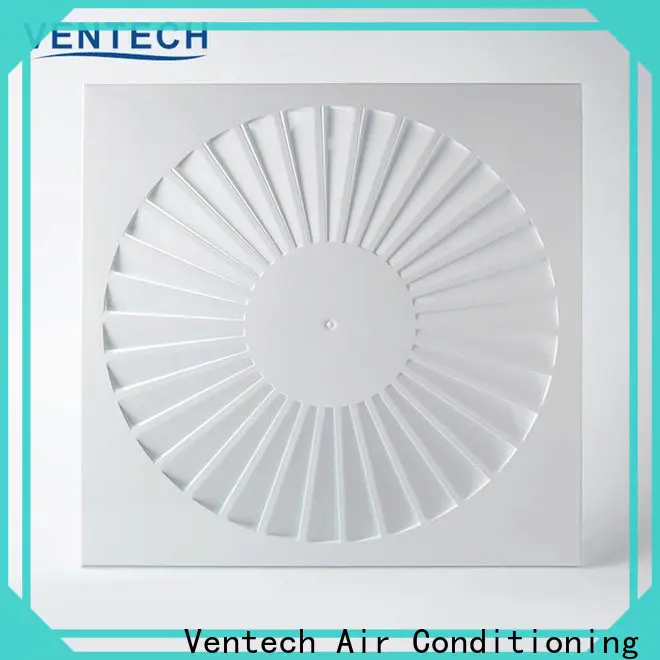Ventech swirl air diffuser manufacturer for large public areas