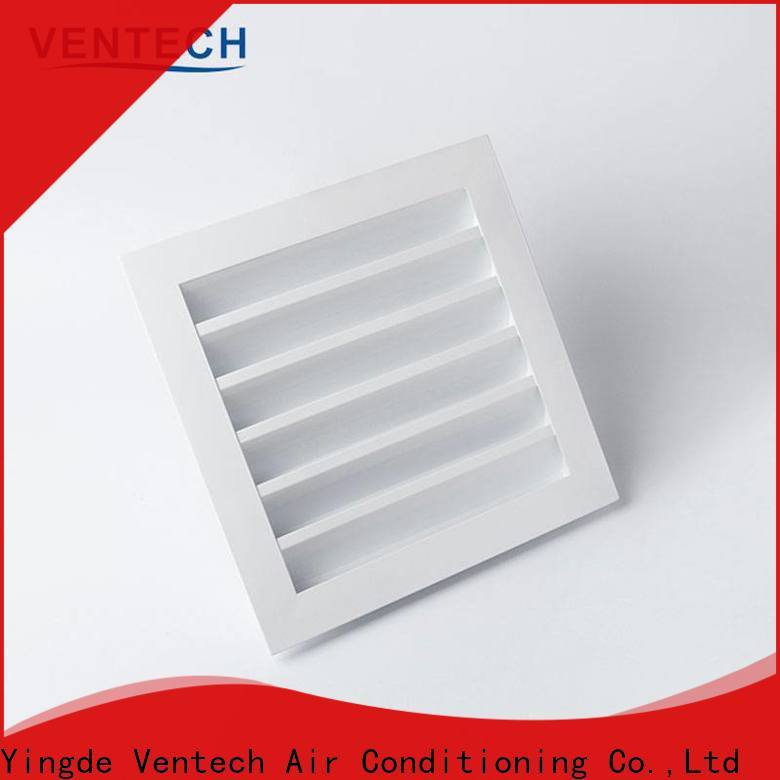 Ventech louvered air intake manufacturer for air conditioning