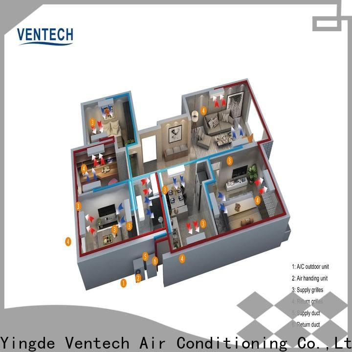 Ventech residential central ac units supplier for large public areas