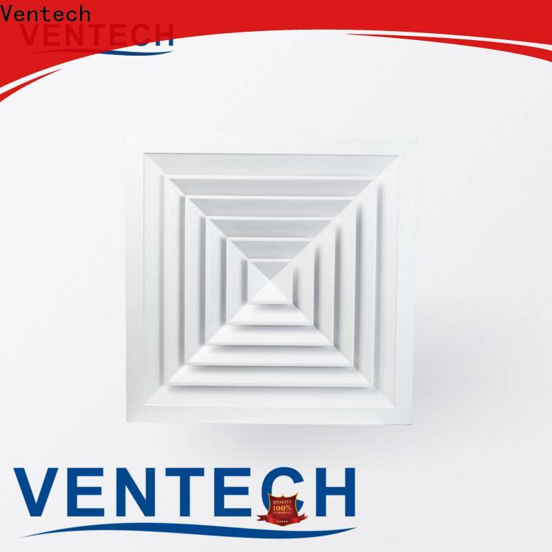 Ventech custom air diffusers supplier for long corridors