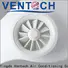 Ventech round swirl diffuser best supplier for large public areas