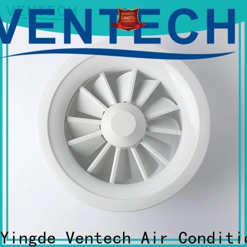 Ventech high-quality round air diffusers ceiling directly sale for large public areas