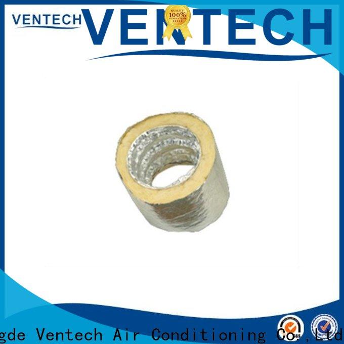 Ventech disk valve hvac distributor for long corridors