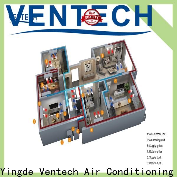 Ventech energy efficient ac unit supply for long corridors