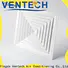 Ventech practical aluminum air diffuser manufacturer for large public areas