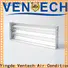 Ventech custom dampers in hvac systems supply for large public areas