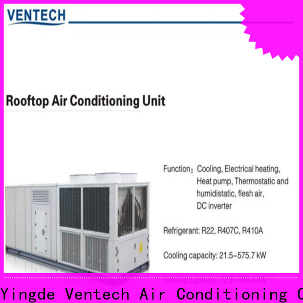 Ventech new energy efficient air conditioner from China bulk production