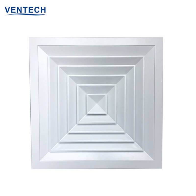 low-cost square ceiling air diffuser best manufacturer for long corridors-2