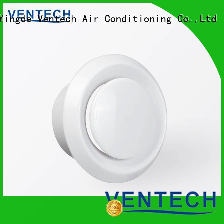 Ventech disk valve from China for long corridors