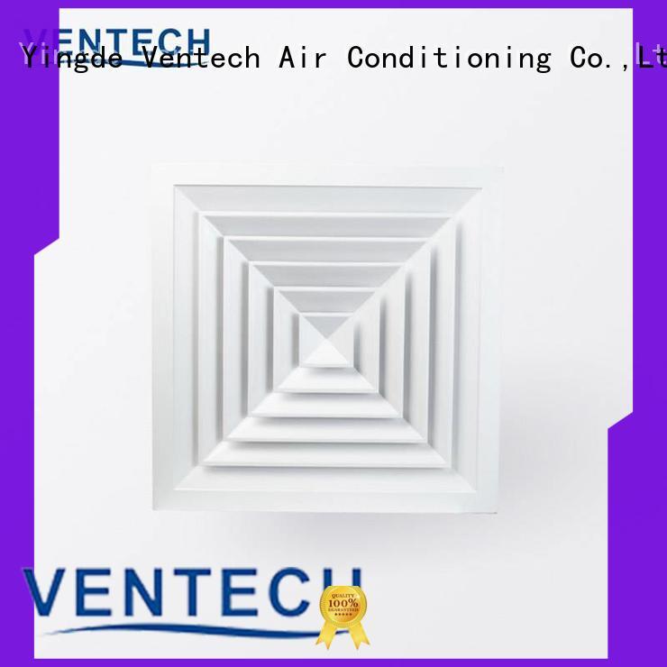 Ventech stable slot air diffuser series for large public areas