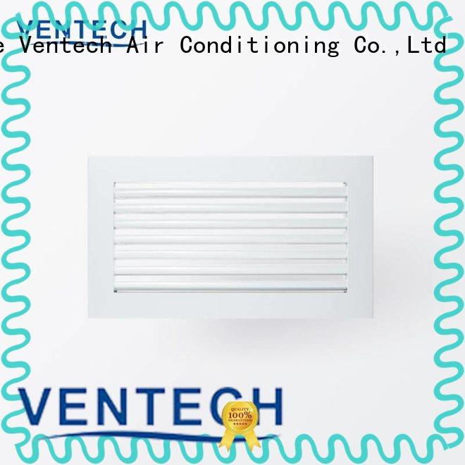 Ventech air conditioner grille supply for long corridors