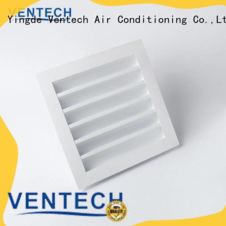 Ventech wall louver vent factory direct supply for long corridors