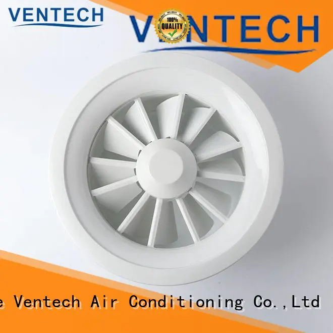 Ventech cost-effective air conditioning grilles and diffusers factory direct supply for long corridors