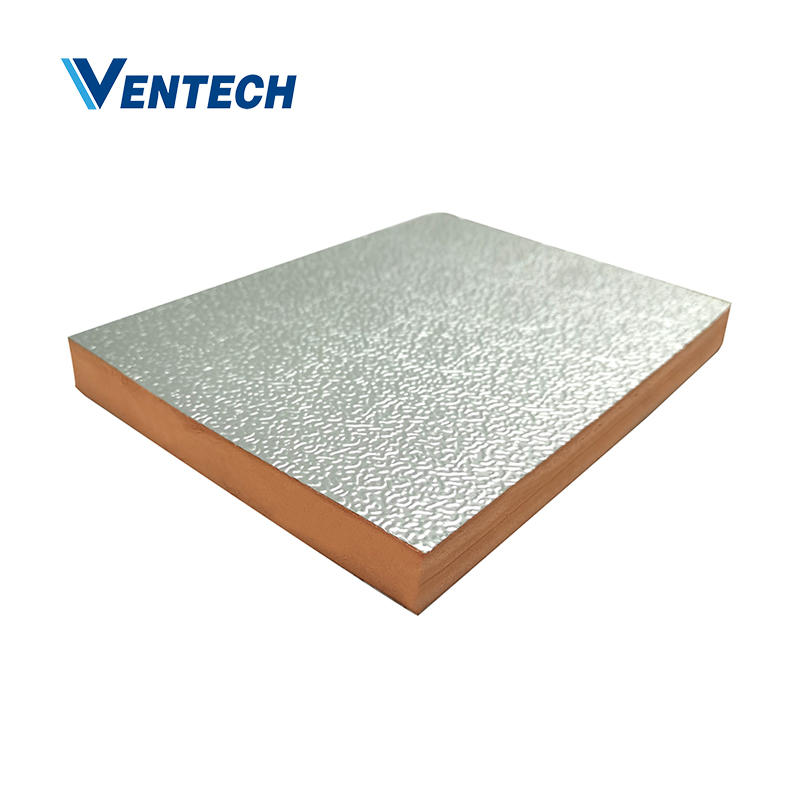 Phenolic foam pre-insulated duct panel 20mm UL 181 for HVAC system