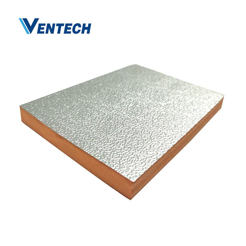 Alu foil phenolic pre-insulated duct panel