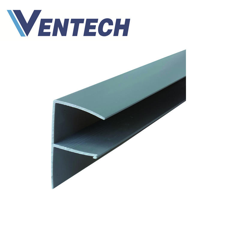 PVC F Section Bar for HVAC air ducting system