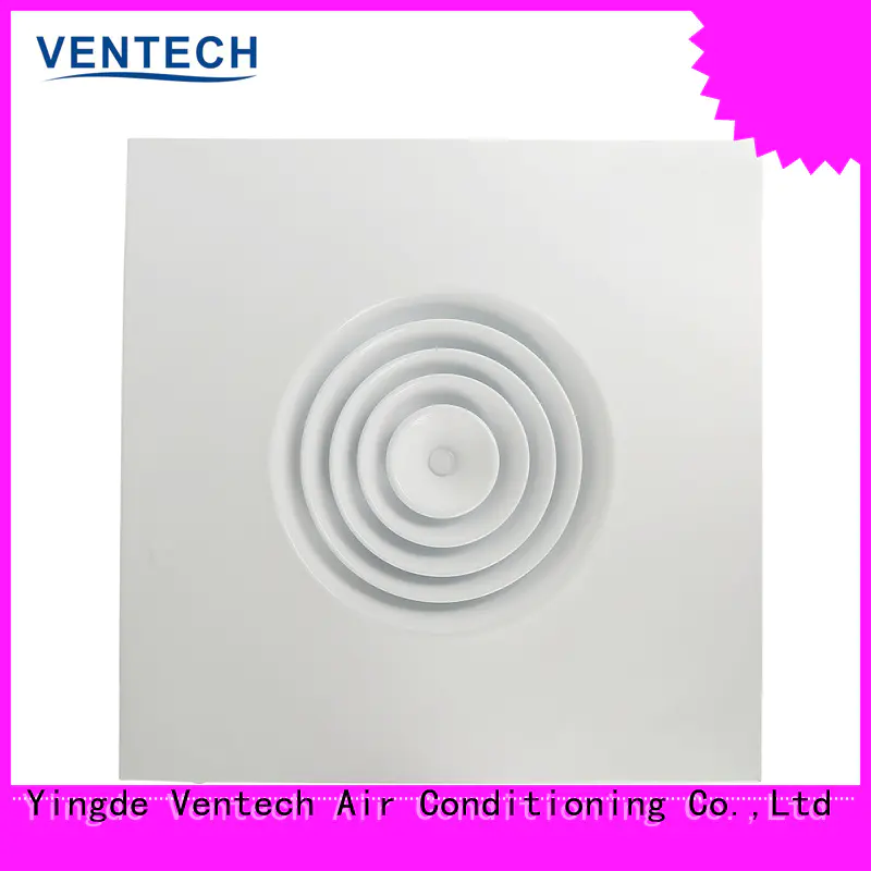 Ventech reliable ceiling air diffuser company for large public areas